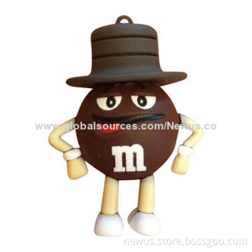 M & M Cartoon USB Flash Drives Pen Drives, 2GB-32GB 2.0/3.0